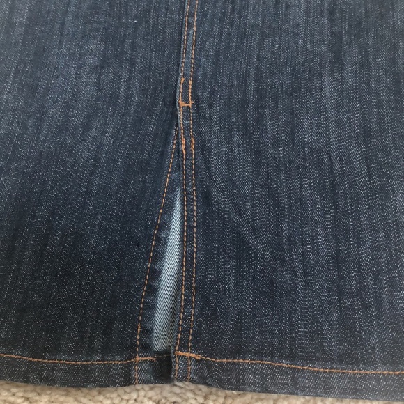 Denim high waist skirt - Picture 3 of 13